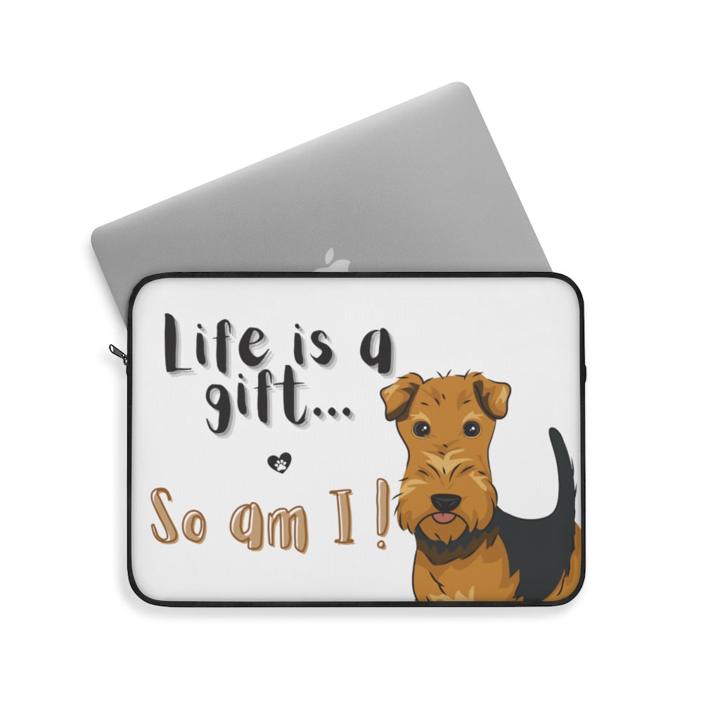 Cuddly™ Life is a Gift Laptop Sleeve