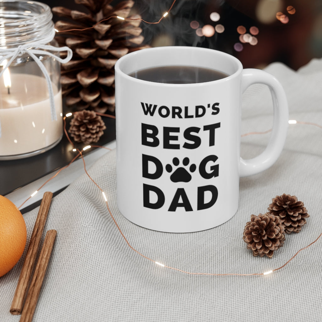 CUDDLY™ World's Best Dog Dad Mug