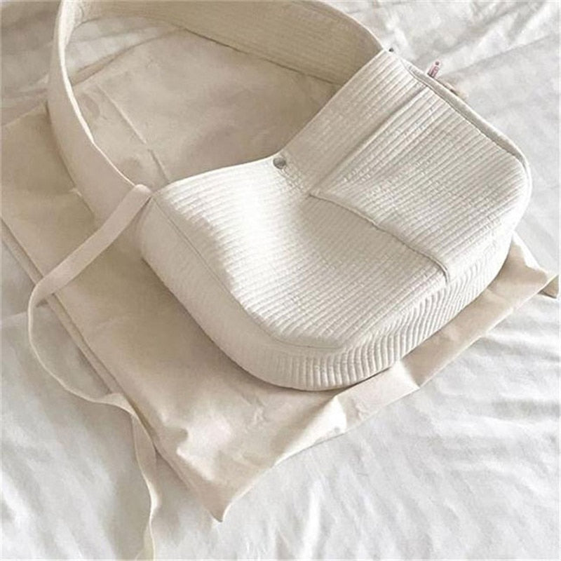 CUDDLY™ Soft Cotton Shoulder Pet Bag