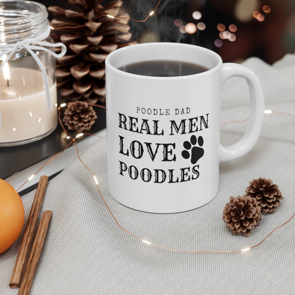 CUDDLY™ Real Men Love Poodle Mug